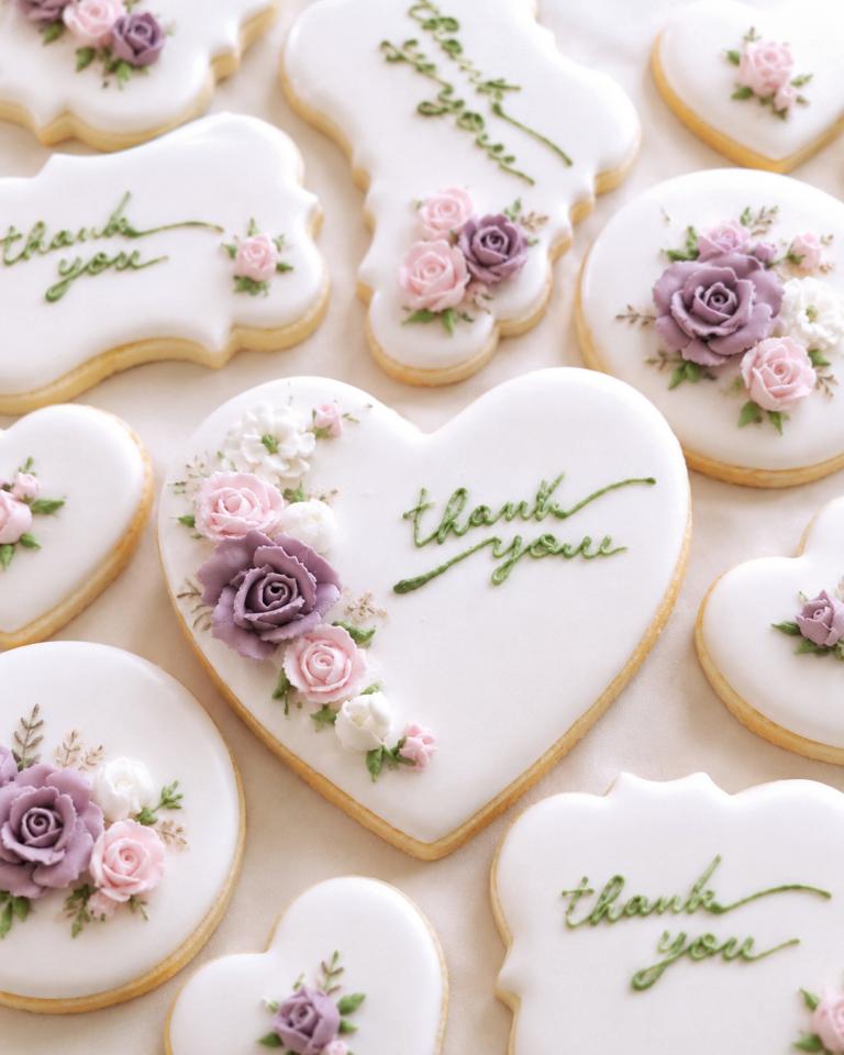 Petals of Thanks (24 biscotti)